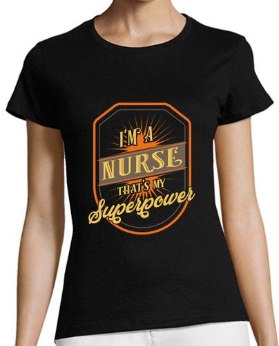 Camiseta mujer Nurse Vintage - latostadora.com - Modalova