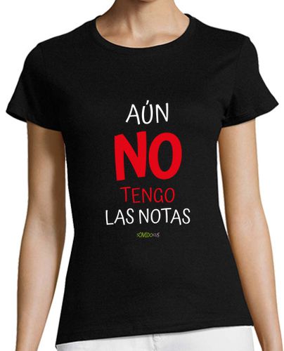 Camiseta mujer Camiseta para profesora - Aun no tengo las notas, para colores oscuros laTostadora - latostadora.com - Modalova