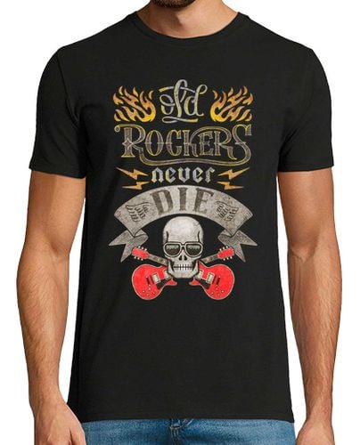 Camiseta Old rockers never die laTostadora - latostadora.com - Modalova