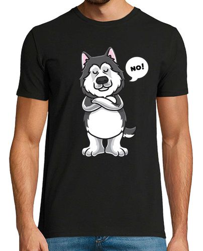 Camiseta Hombre Manga Corta obstinado perro malamute de alaska grac laTostadora - latostadora.com - Modalova