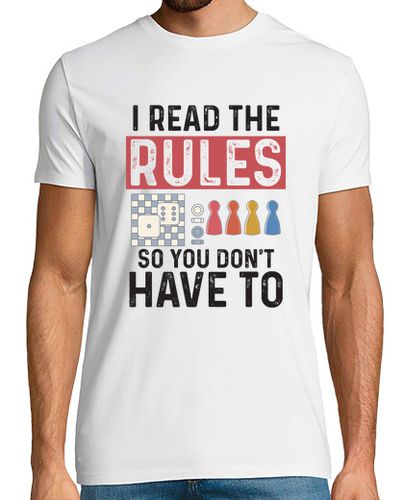 Camiseta Leí las reglas para que no tengas que h - latostadora.com - Modalova
