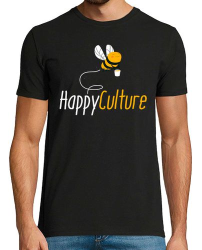 Camiseta Hombre Manga Corta feliz cultura apicultura humor laTostadora - latostadora.com - Modalova