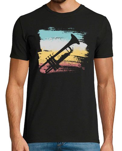 Camiseta Vintage Trumpet Player laTostadora - latostadora.com - Modalova