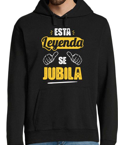 Sudadera Con Capucha Para Hombre Esta Leyenda Se Jubila V2 laTostadora - latostadora.com - Modalova