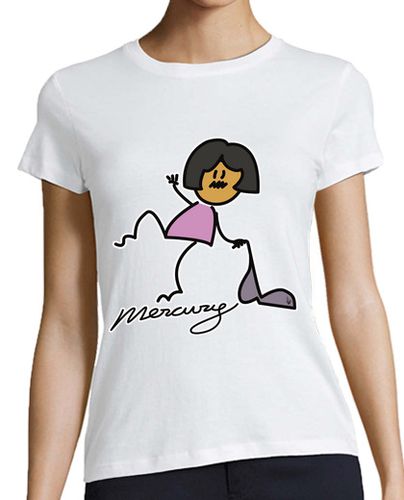 Camiseta mujer Mercury-I Want To Break Free - latostadora.com - Modalova