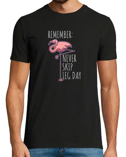 Camiseta Fitness Never Skip Leg Day - latostadora.com - Modalova