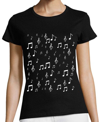 Camiseta mujer escuela de Musica - latostadora.com - Modalova