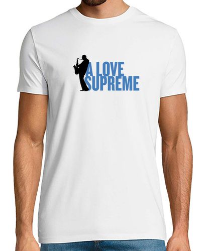 Camiseta John Coltrane, Jazz. A Love Supreme. Hombre - latostadora.com - Modalova