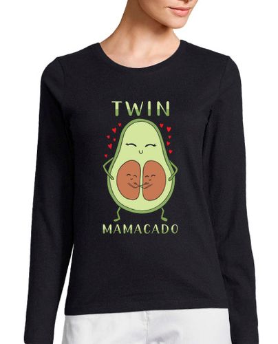 Camiseta Mujer Manga Larga mamacado gemelo laTostadora - latostadora.com - Modalova