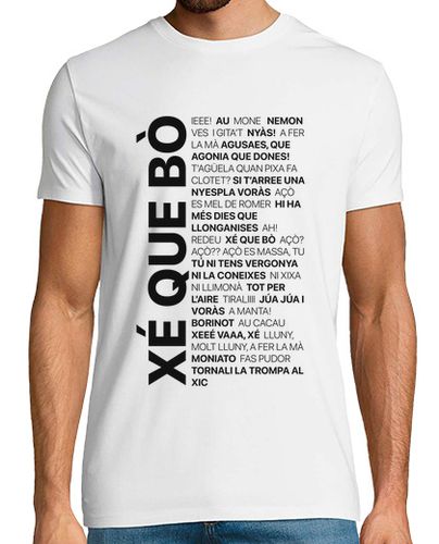 Camiseta Xé que bò - Samarreta en valencià N - UNISEX - latostadora.com - Modalova