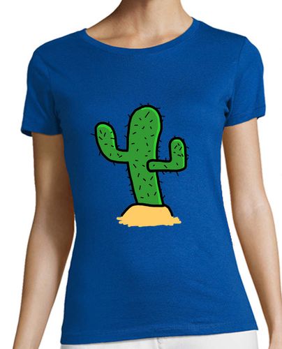 Camiseta Mujer Manga Corta Soy Cactus laTostadora - latostadora.com - Modalova