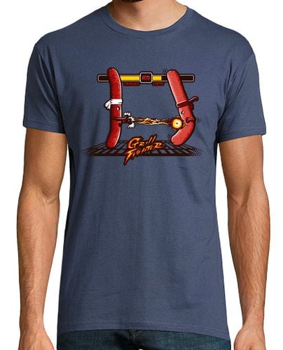 Camiseta Hombre Manga Corta Parrilla de combate laTostadora - latostadora.com - Modalova