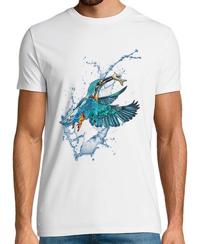 Camiseta martín pescador con aquasplash laTostadora - latostadora.com - Modalova