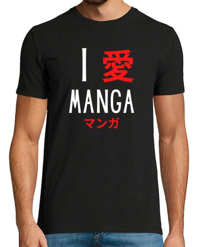 Camiseta amo el manga anime otaku friki amor - latostadora.com - Modalova