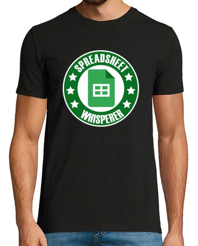 Camiseta susurrador de hojas de cálculo excel co - latostadora.com - Modalova