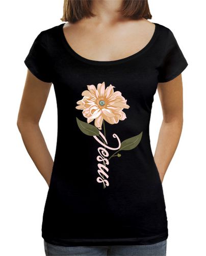 Camiseta mujer flor de jesus - latostadora.com - Modalova