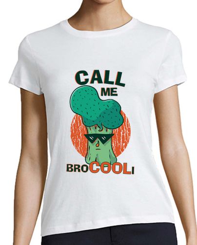 Camiseta mujer llámame brócoli fresco brócoli - latostadora.com - Modalova