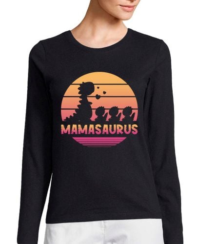 Camiseta Mujer Manga Larga mamasaurus laTostadora - latostadora.com - Modalova