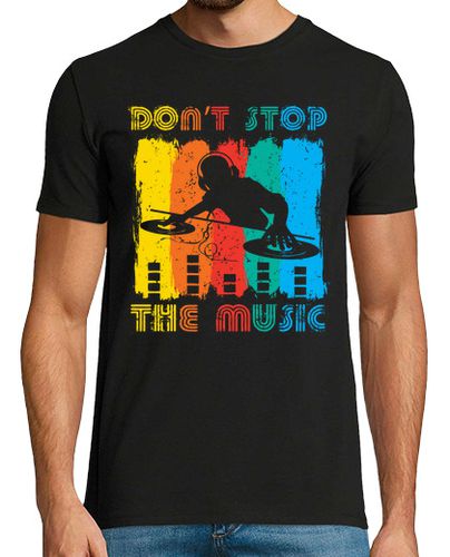 Camiseta Hombre Manga Corta no pares la musica dj laTostadora - latostadora.com - Modalova