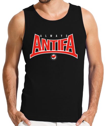 Camiseta Hombre Sin Mangas always Antifa laTostadora - latostadora.com - Modalova