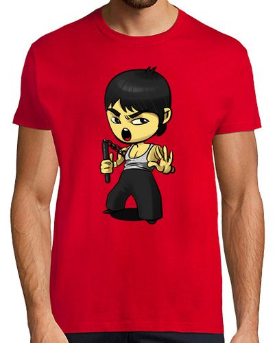 Camiseta Bruce Lee Furor del Dragón 1 laTostadora - latostadora.com - Modalova