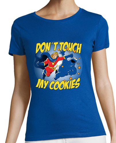 Camiseta mujer Dont touch my cookies - latostadora.com - Modalova
