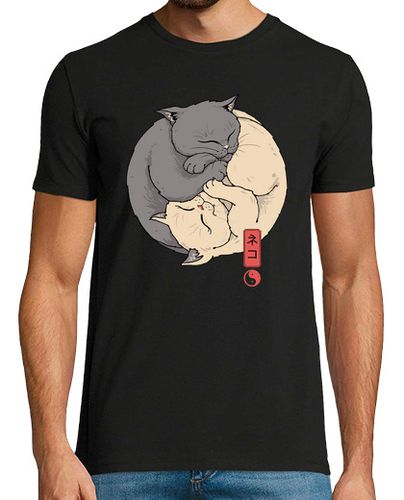 Camiseta camisa de gatos yin yang para hombre - latostadora.com - Modalova