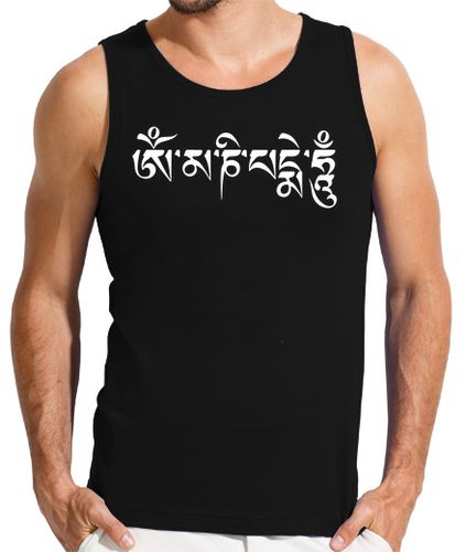 Camiseta Hombre Sin Mangas om mani padme hum namaste laTostadora - latostadora.com - Modalova