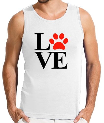 Camiseta Hombre Sin Mangas LOVE ANIMALS laTostadora - latostadora.com - Modalova