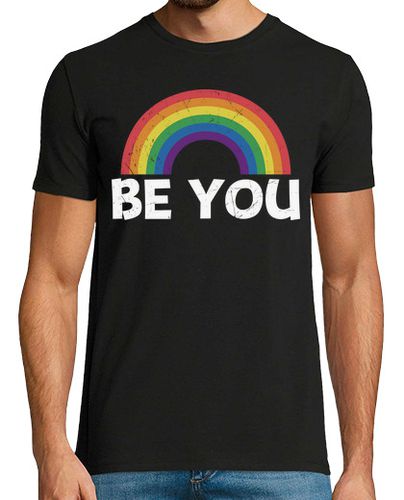 Camiseta sé tú arcoíris lbgt gay lesbiana orgull - latostadora.com - Modalova