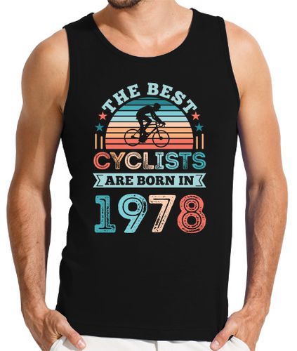 Camiseta Hombre Sin Mangas 50 cumpleaños regalo de ciclismo mejor laTostadora - latostadora.com - Modalova