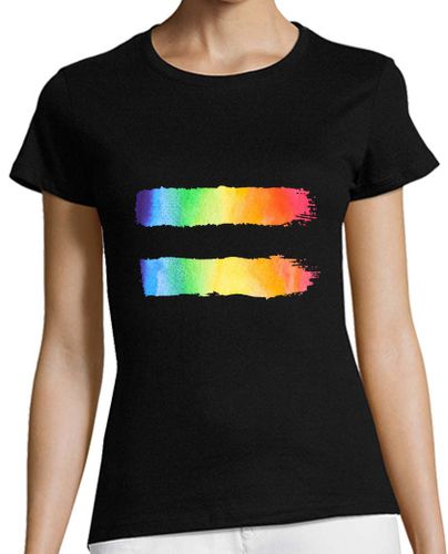 Camiseta Mujer Manga Corta orgullo gay lgbt lesbianas gays csd arc laTostadora - latostadora.com - Modalova