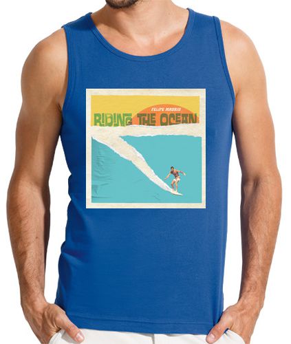 Camiseta Riding the Ocean, sin mangas - latostadora.com - Modalova