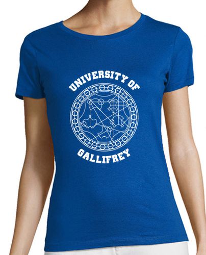 Camiseta mujer University of Gallifrey (Chica) - latostadora.com - Modalova