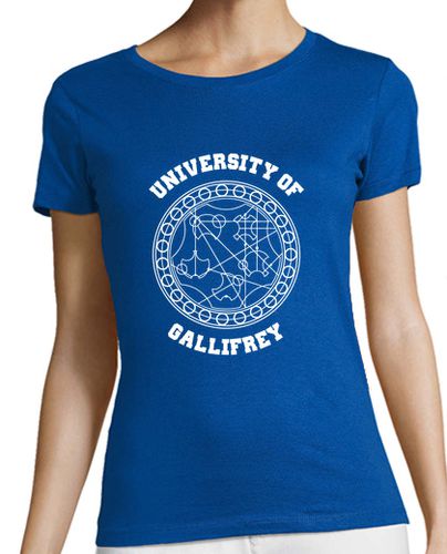 Camiseta mujer University of Gallifrey (Chica) laTostadora - latostadora.com - Modalova