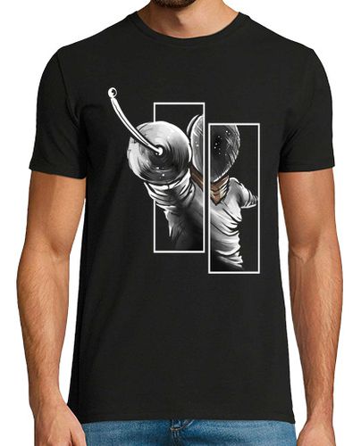 Camiseta esgrimista de la cerca frontal - latostadora.com - Modalova