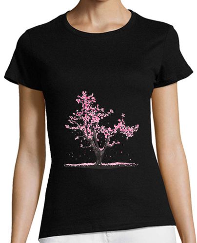 Camiseta mujer flores de cerezo japonesas - latostadora.com - Modalova