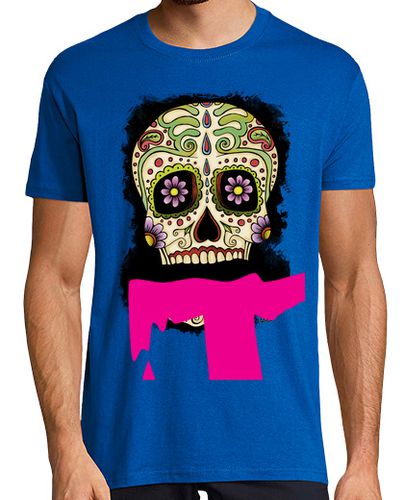 Camiseta TU NOMBRE Calavera Mexicana !!! - latostadora.com - Modalova