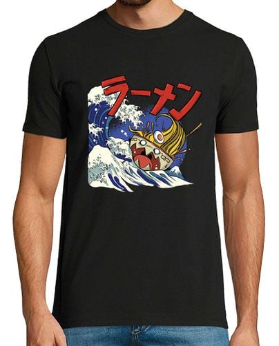 Camiseta Hombre Manga Corta el gran ramen de kanagawa regalo divert laTostadora - latostadora.com - Modalova