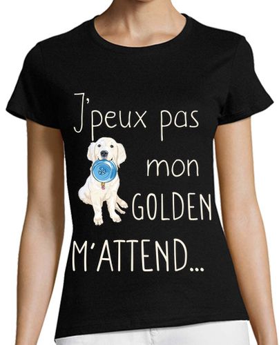 Camiseta mujer No puedo esperar a mi golden retriever laTostadora - latostadora.com - Modalova