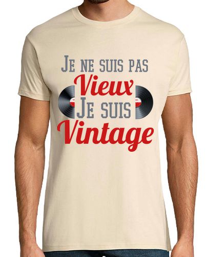 Camiseta No soy viejo soy vintage humor laTostadora - latostadora.com - Modalova