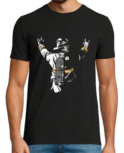 Camiseta Firefighter Woman Firefighter Men laTostadora - latostadora.com - Modalova