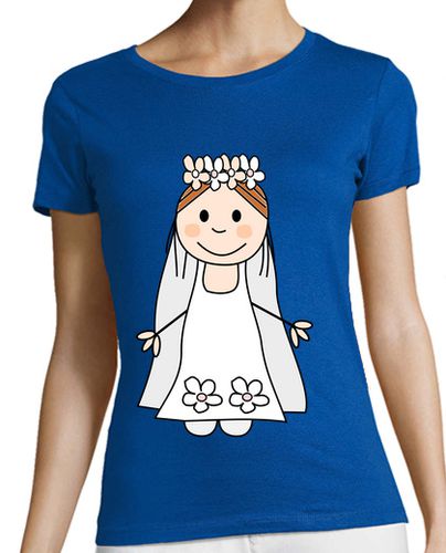 Camiseta Mujer Manga Corta Cooltee NOVIA-DESPEDIDA SOLTERA.La tostadora laTostadora - latostadora.com - Modalova