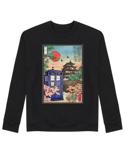 Sudadera Sin Capucha Unisex Tardis in Japan laTostadora - latostadora.com - Modalova