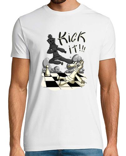 Camiseta patada de ajedrez - latostadora.com - Modalova