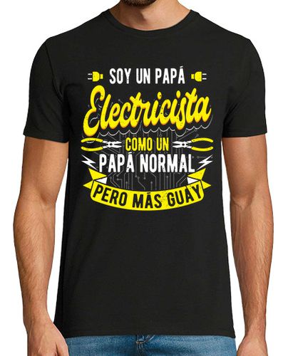 Camiseta Soy Un Papa electricista Como Un Papa - latostadora.com - Modalova