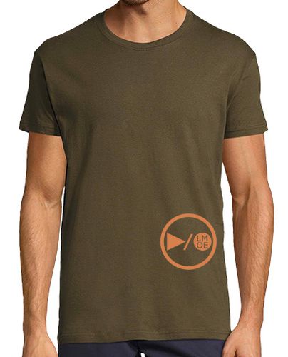 Camiseta uni camiseta verde militar lmoe logo jugador naranja izquierda - latostadora.com - Modalova