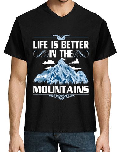 Camiseta la vida es mejor en el motivo de las mo - latostadora.com - Modalova