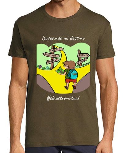 Camiseta Hombre Manga Corta Hombre destino blanco laTostadora - latostadora.com - Modalova