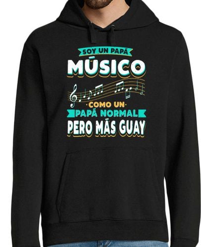 Sudadera Con Capucha Para Hombre Soy Un Papa Musico laTostadora - latostadora.com - Modalova